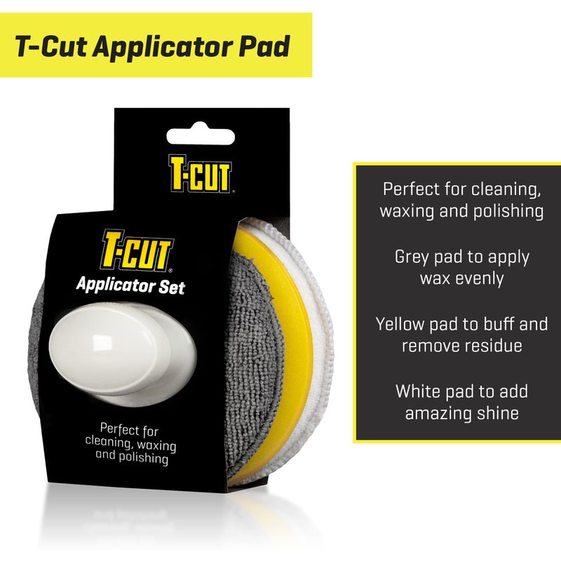 T-Cut Wax Applicator Set with Handle - Image 2